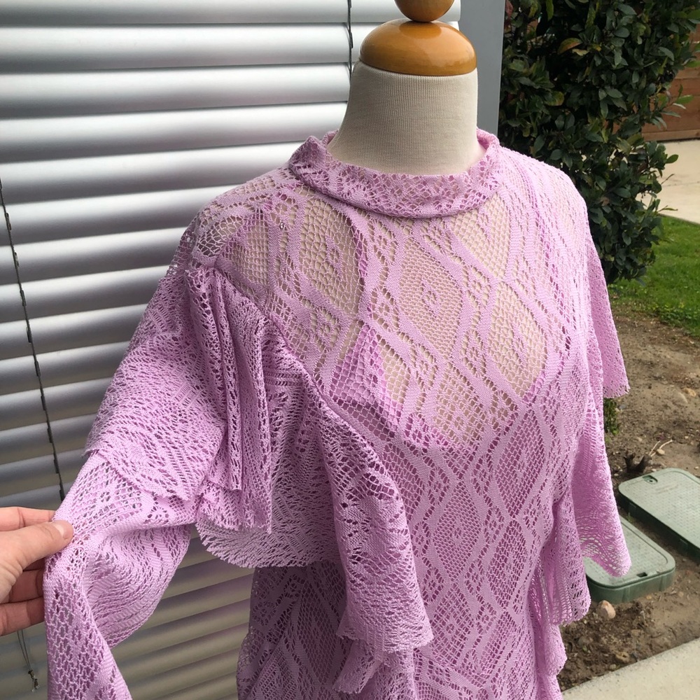 Free people wisteria lavender dress - Picture 5 of 7